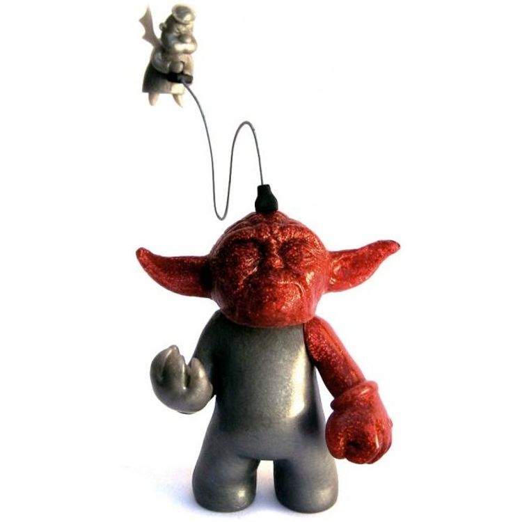 Yoda Possessed (Red) by Dave Bondi
