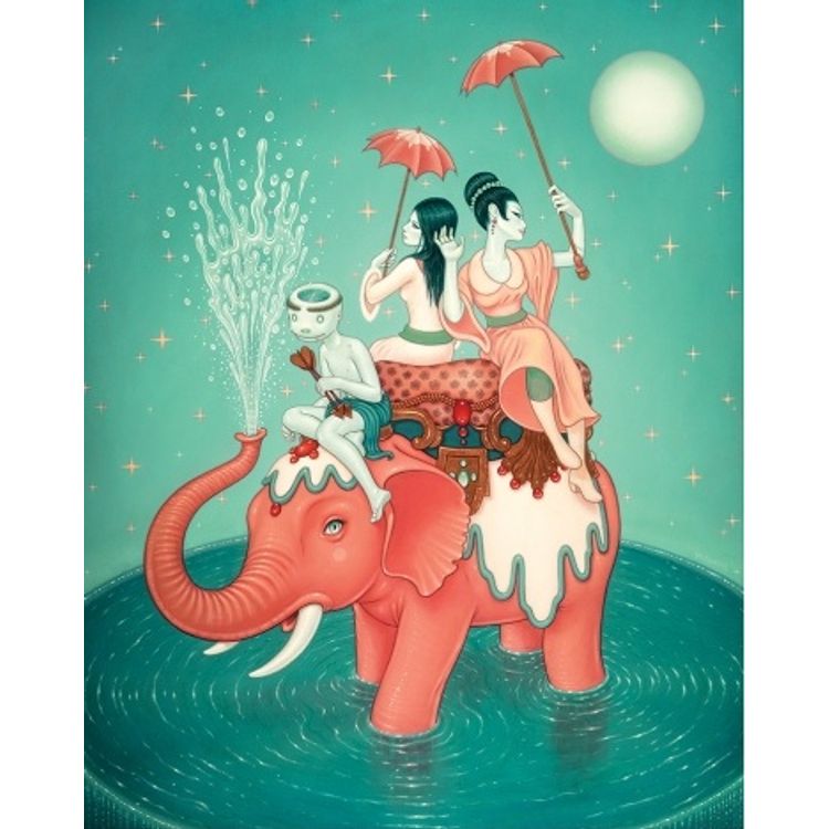 Safety of Water - (Lithograph) by Tara McPherson