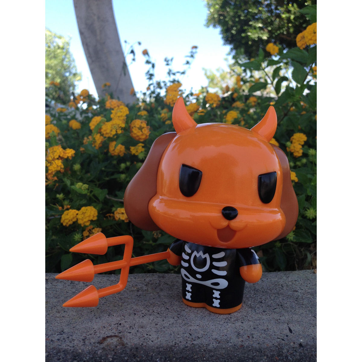 Osaka Popstar Devil Dog - skeleton suit version