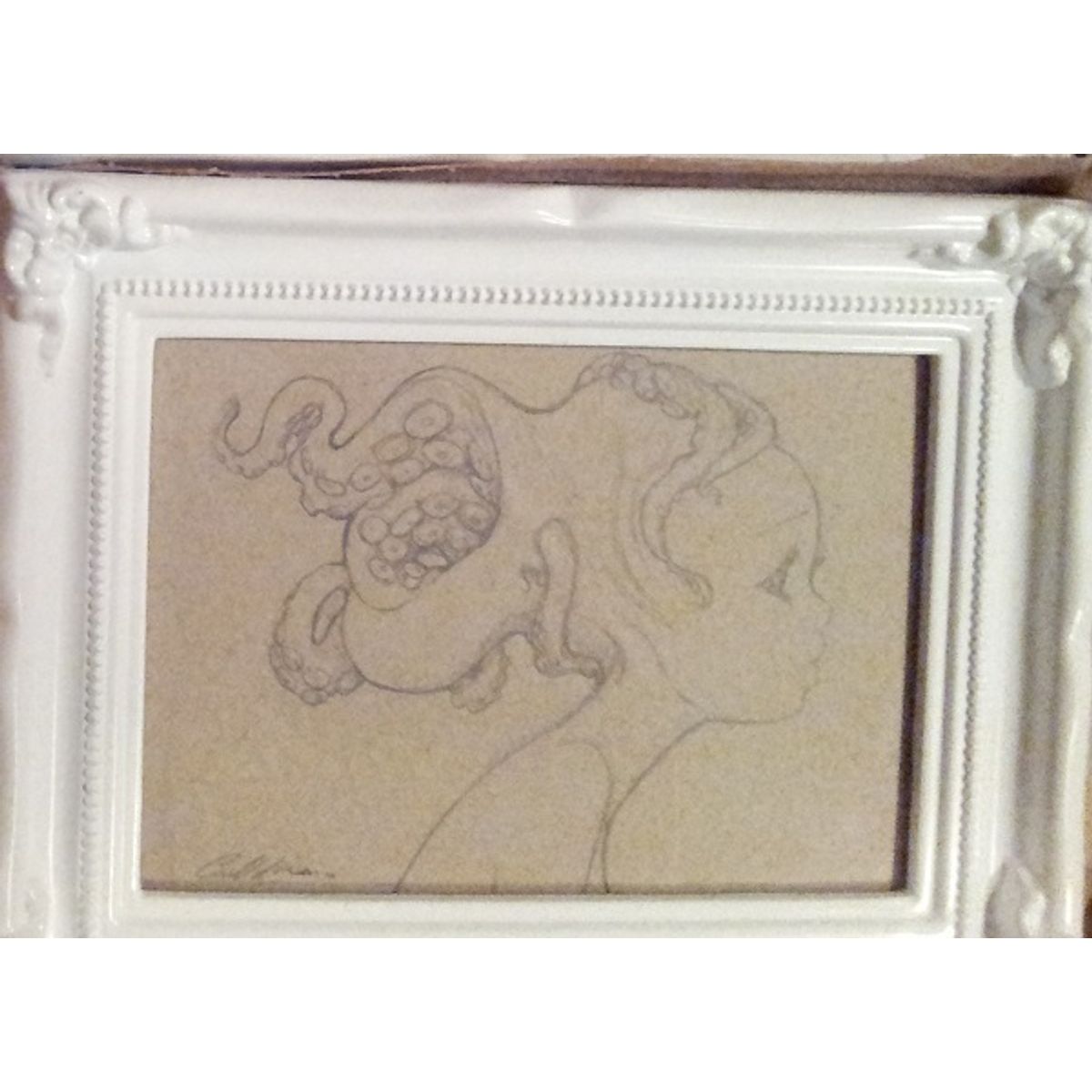 TWISTED MIND (ORIGINAL DRAWING - Framed)