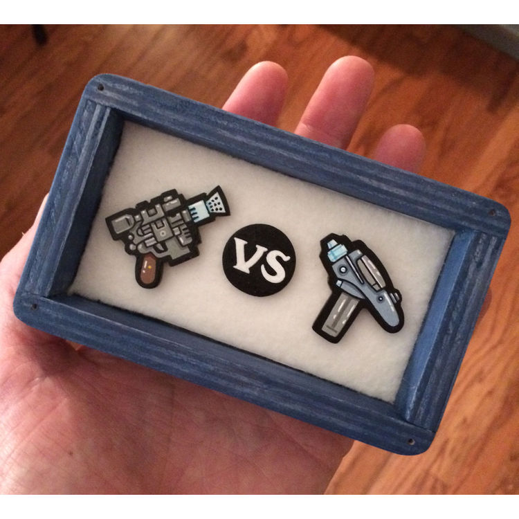 Blaster vs Phaser by Matt Ritchie
