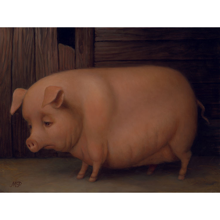 Sad Pig by Marion Peck