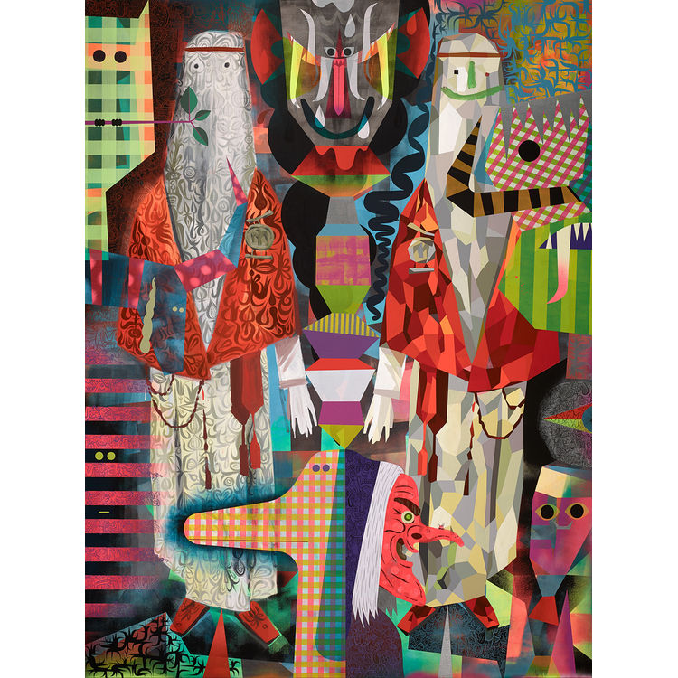 Procession of Mysteries by Tim Biskup
