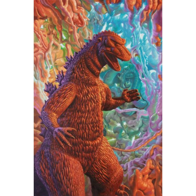 Godzilla Portal by Ron English