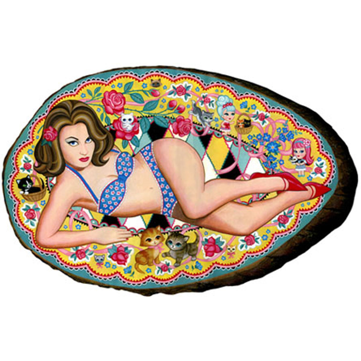 Shabby Chic(k) with Kittens and Kiddles