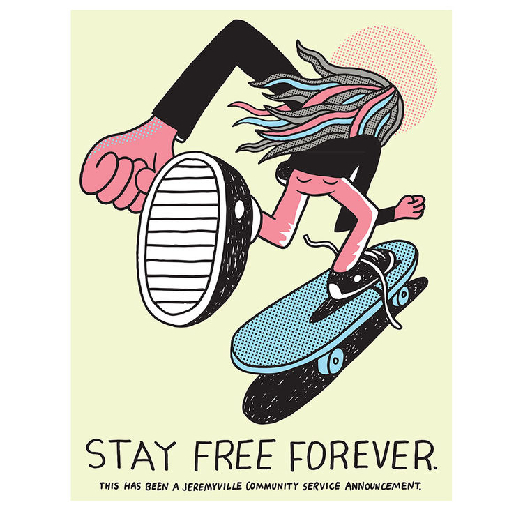 Stay Free Forever by Jeremyville