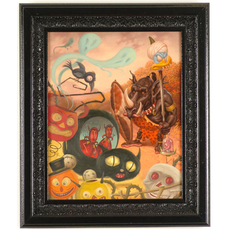 Autumn Sojourn by Todd Schorr