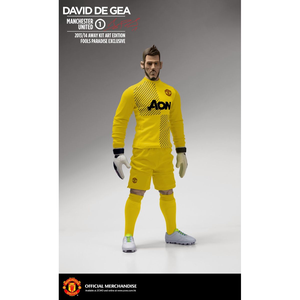 David de Gea : Manchester United (2013/14 Away Kit)