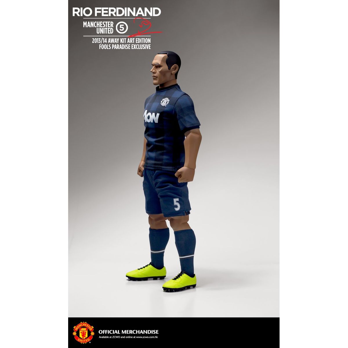 Rio Ferdinand : Manchester United (2013/14 Away Kit)