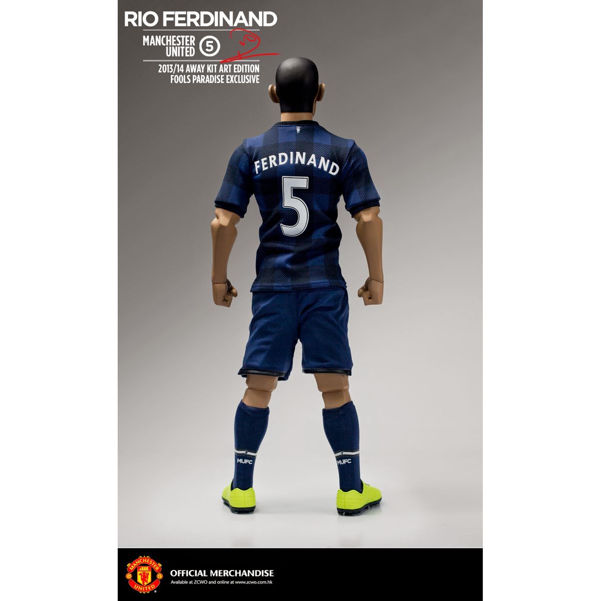 Rio Ferdinand : Manchester United (2013/14 Away Kit)