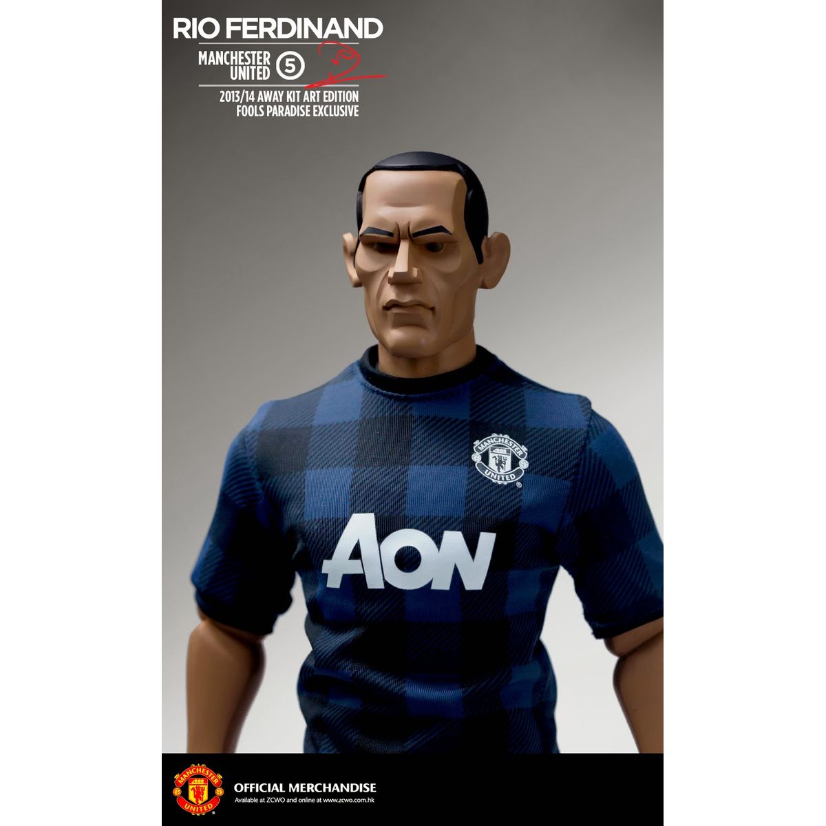 Rio Ferdinand : Manchester United (2013/14 Away Kit)
