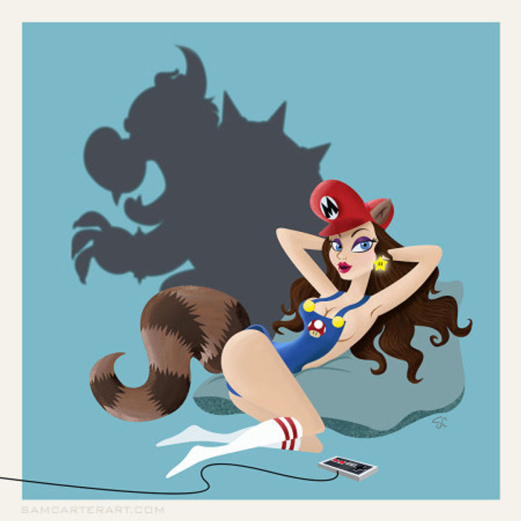 Miss Mushroom Kingdom by Sam Carter