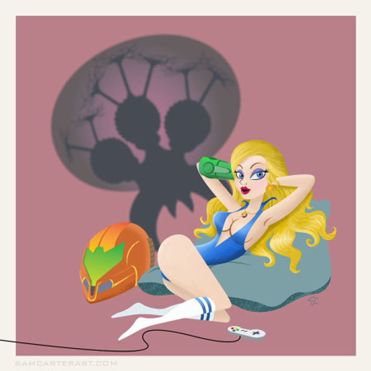 Miss Zebes by Sam Carter