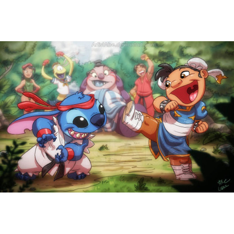 Street Fighter Ohana by Abe Lopez