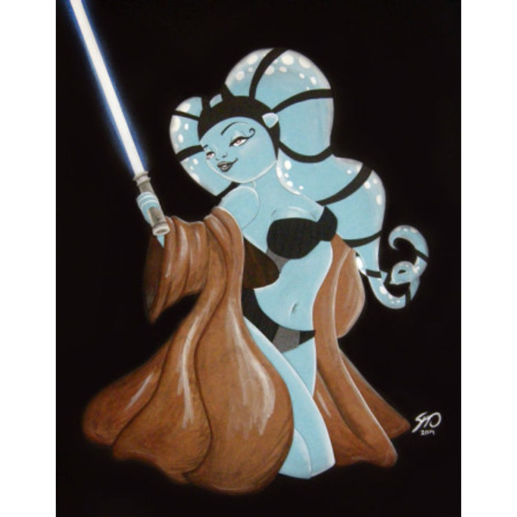 Aayla Secura by Ashleymarie Sey Lively