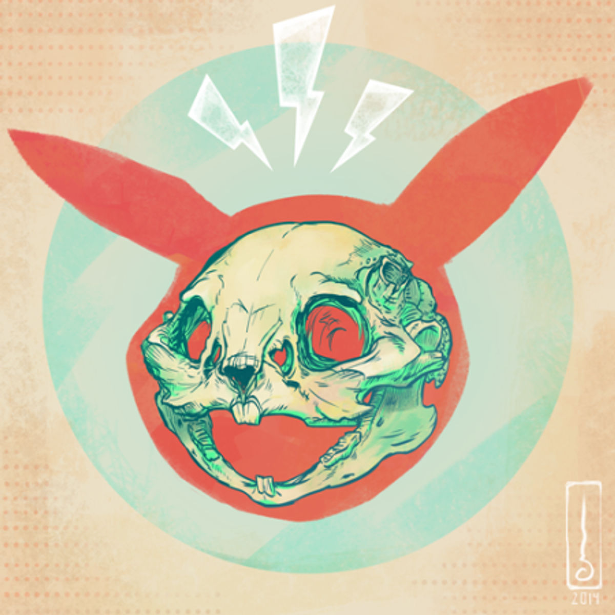 Skull of Pikachutona Minor