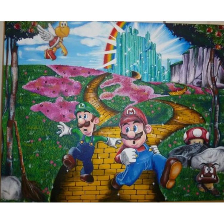 I don’t think we are in the Mushroom Kingdom anymore by Suzanne McNicolas