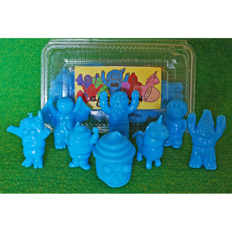Gachapon Goblins - Squishy Blue FULL SET by Rampage Toys (Jon Malmstedt)