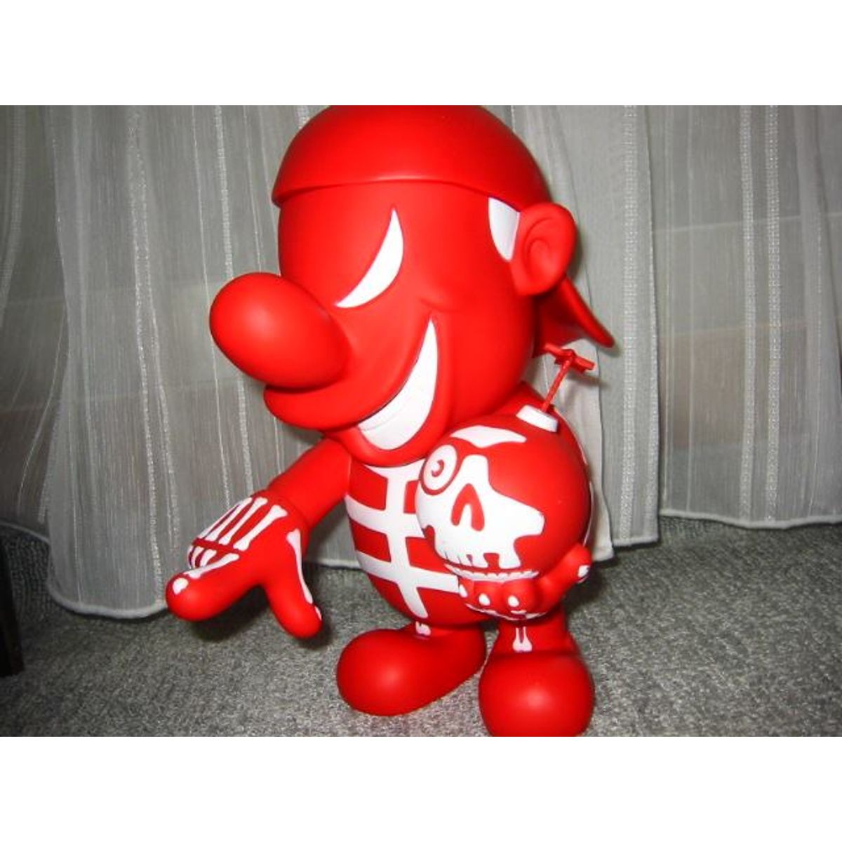 Balzac Skullsuit Bomberkid - All Red