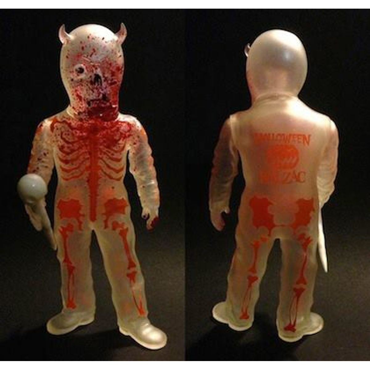 Halloween Balzac Skullman '06 - Clear w/ Blood Splatter