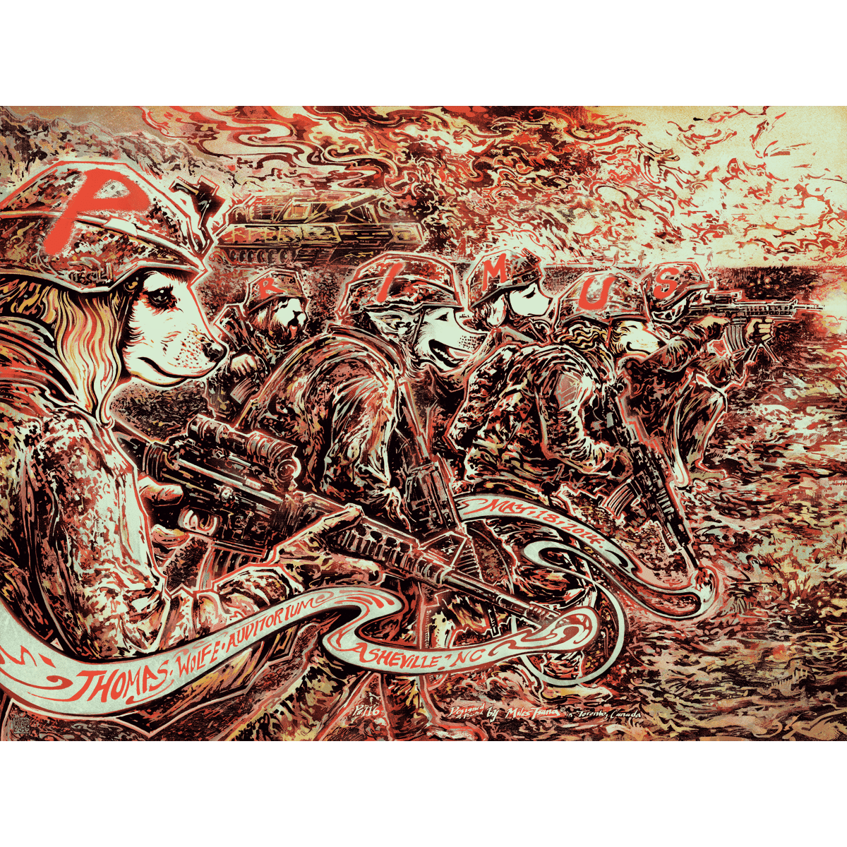 Primus – Asheville, NC 2014 (Frizzle Fry)