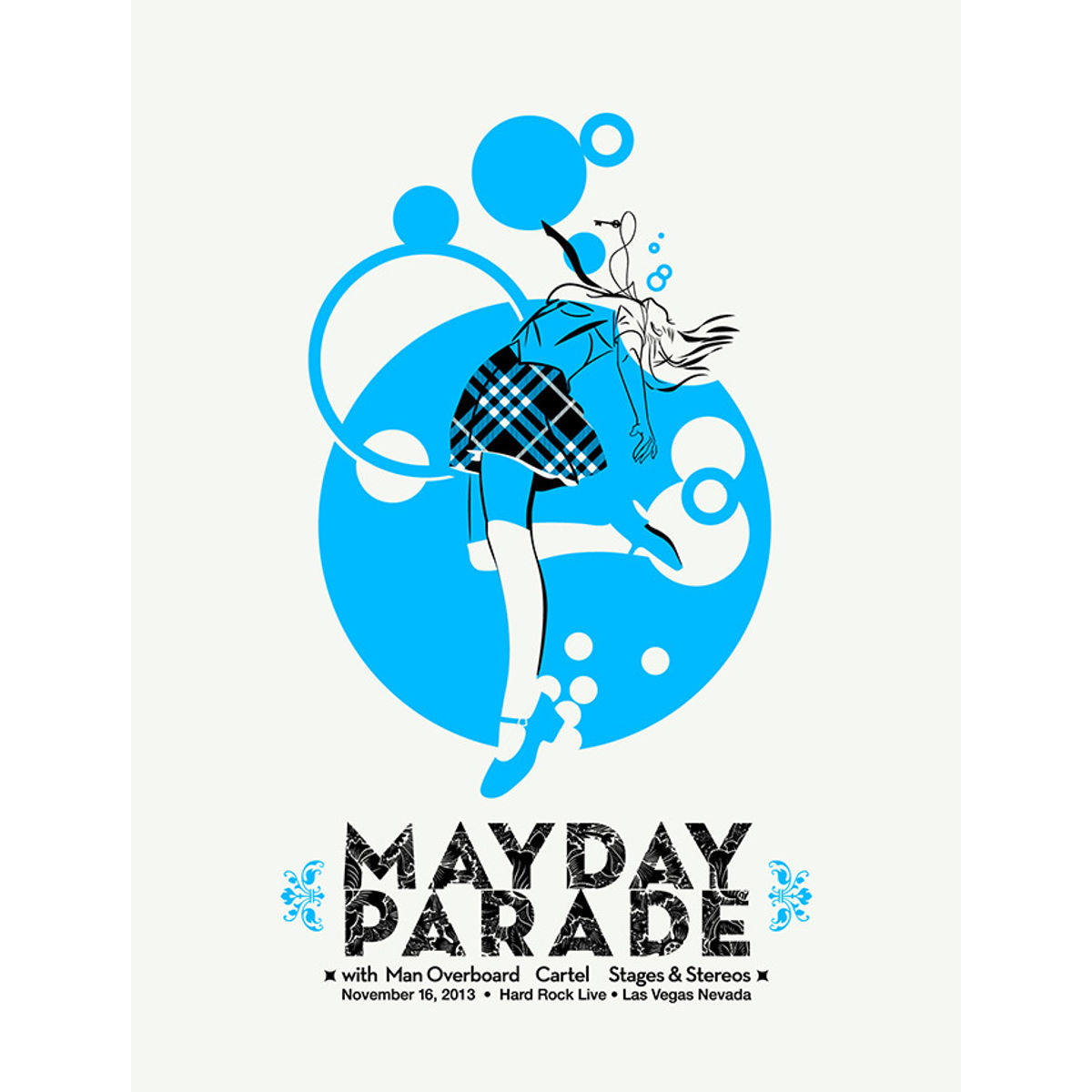 Mayday Parade - Las Vegas, NV 2013 [Blue]