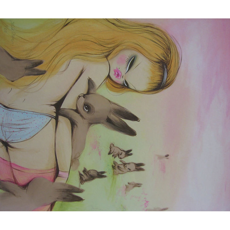 Untitled Print 1 by Miss Van