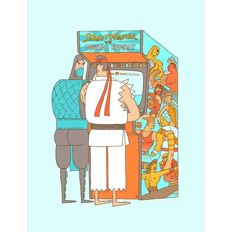 ARCADE FIGHTERS by Ken Wong