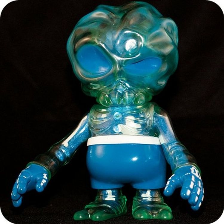 Skull Brain - Mask Ranger Blue by Secret Base