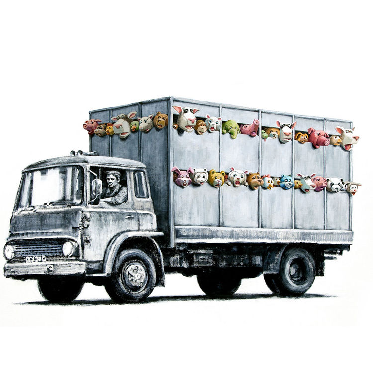 Meat Truck by Banksy