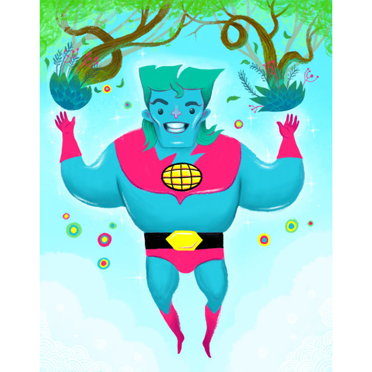 CAPTAIN PLANET by Mikeatron