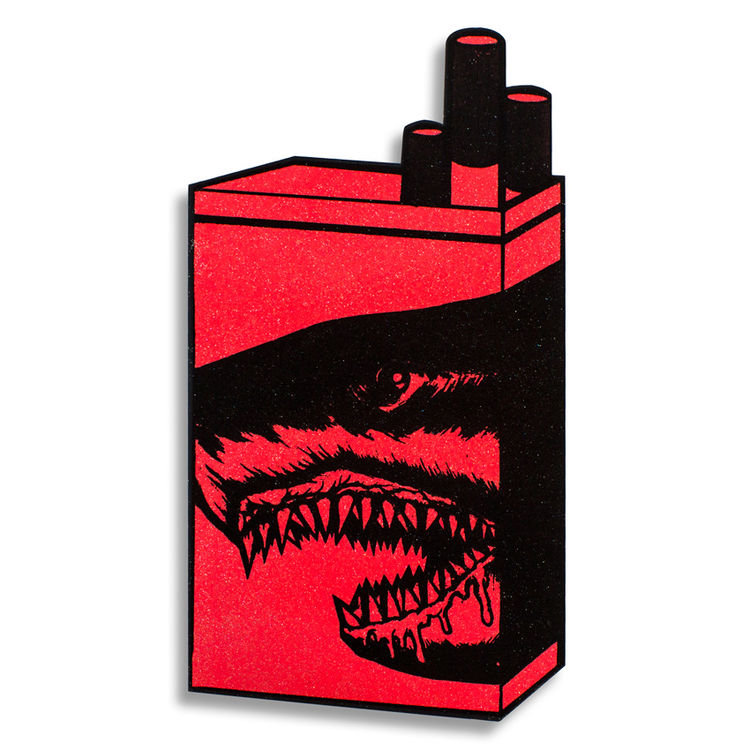 Shark Cigarette Pack (Red) by Shark Toof