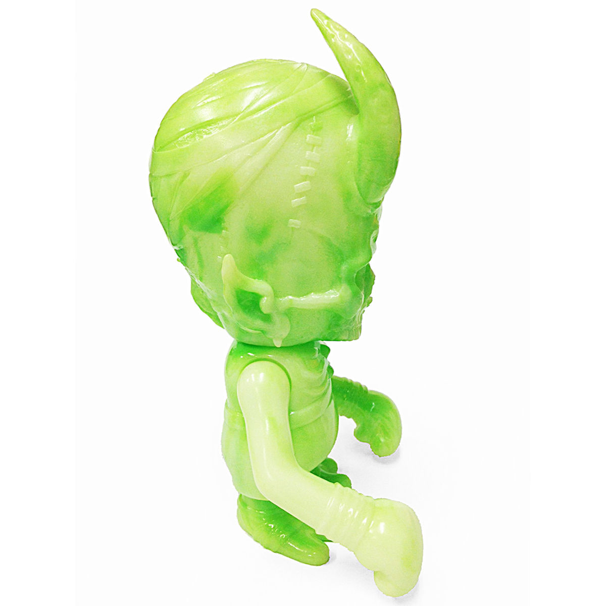 Skull Hevi Fighter - Green Marble