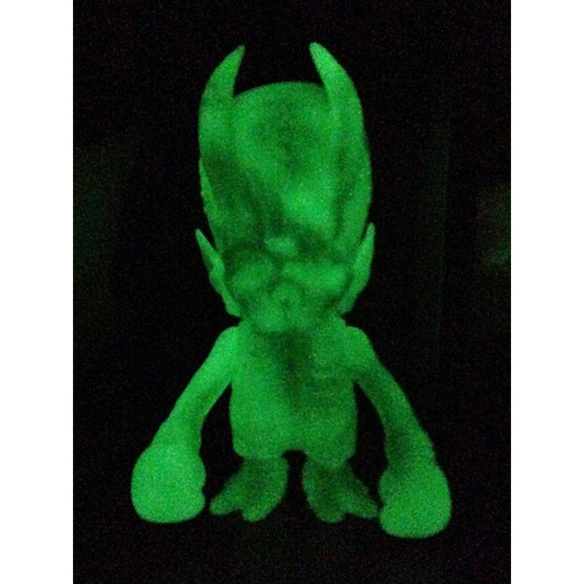 Skull Hevi Fighter - Green Marble