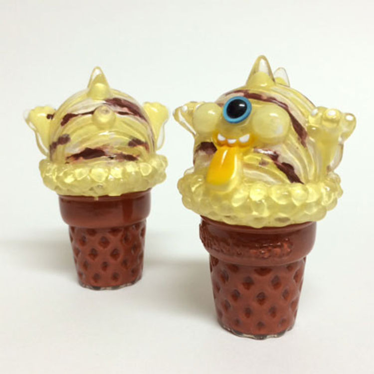 Ice Cream Monster - Banana Chocolate/One Eye by Aya Takeuchi