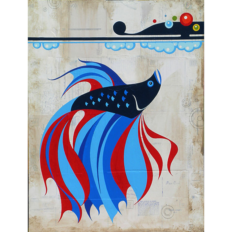 Our Fish, Hokusai by Plankton