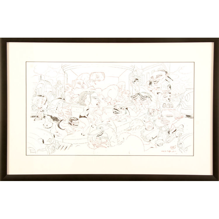 Study for Traffic by Dave Cooper