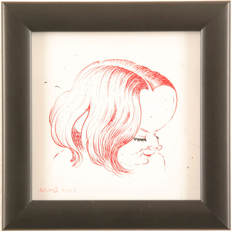 Study for Fina by Dave Cooper