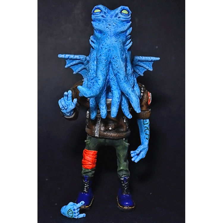 Oi! Cthulhu - Blue/Brown Jacket by Dory (Daniel Yu)