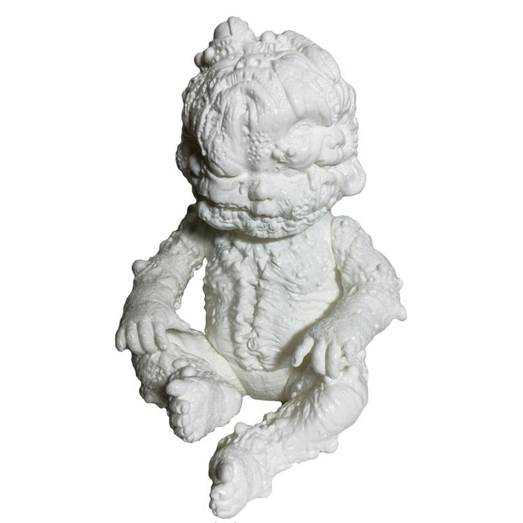 Autopsy Zombie Stable Baby - White/DIY by Miscreation Toys (Jeremi Rimel)
