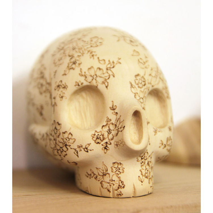 Yoskay Yamamoto - Floral Skull - #29 by Yoskay Yamamoto