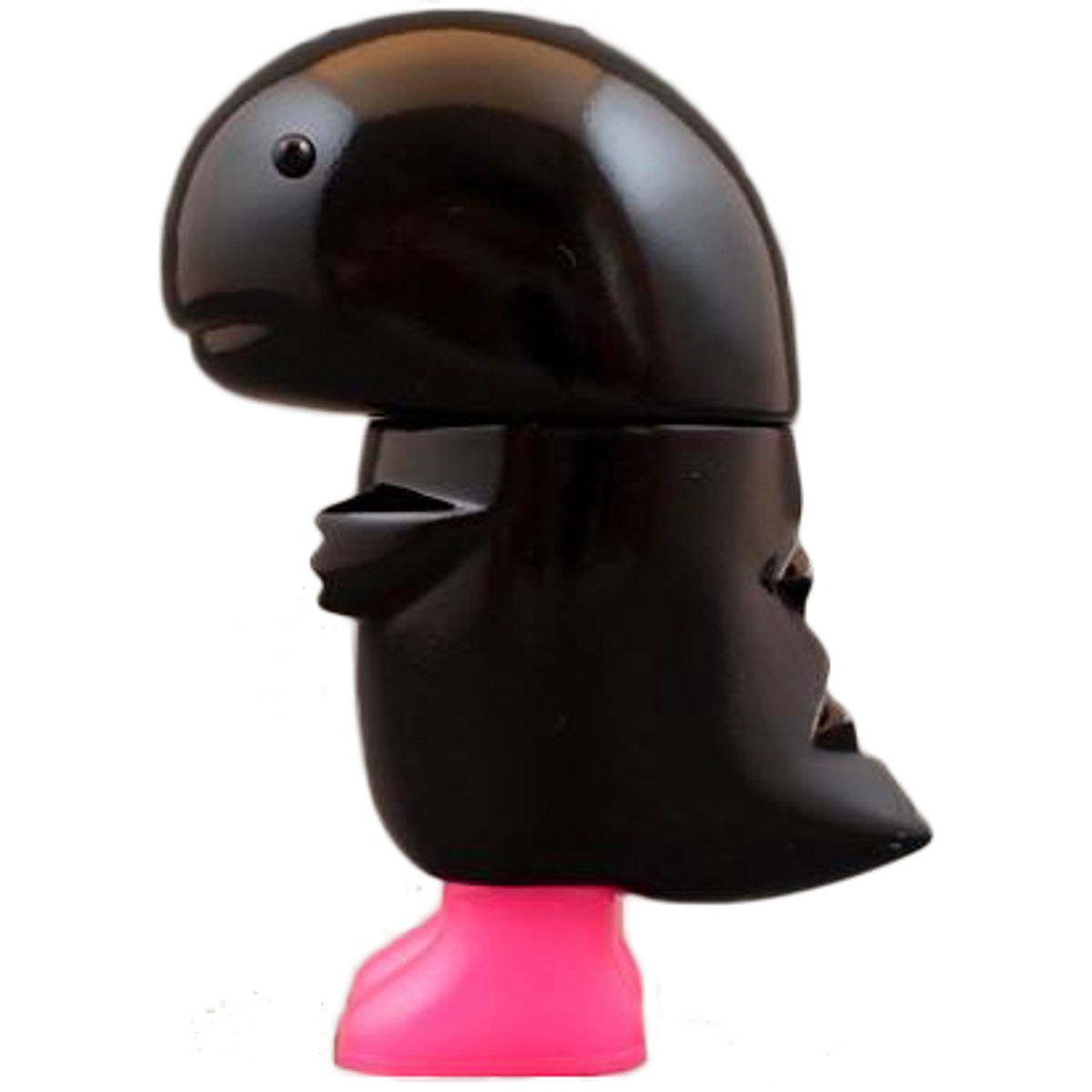 Amedas - Black w/ Clear Pink Boots