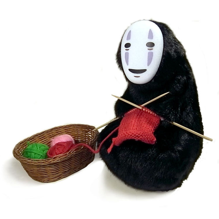 Spirited Away No Face Kaonashi 11" Plush by Hayao Miyazaki