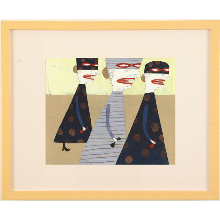 Three Men by Melinda Beck