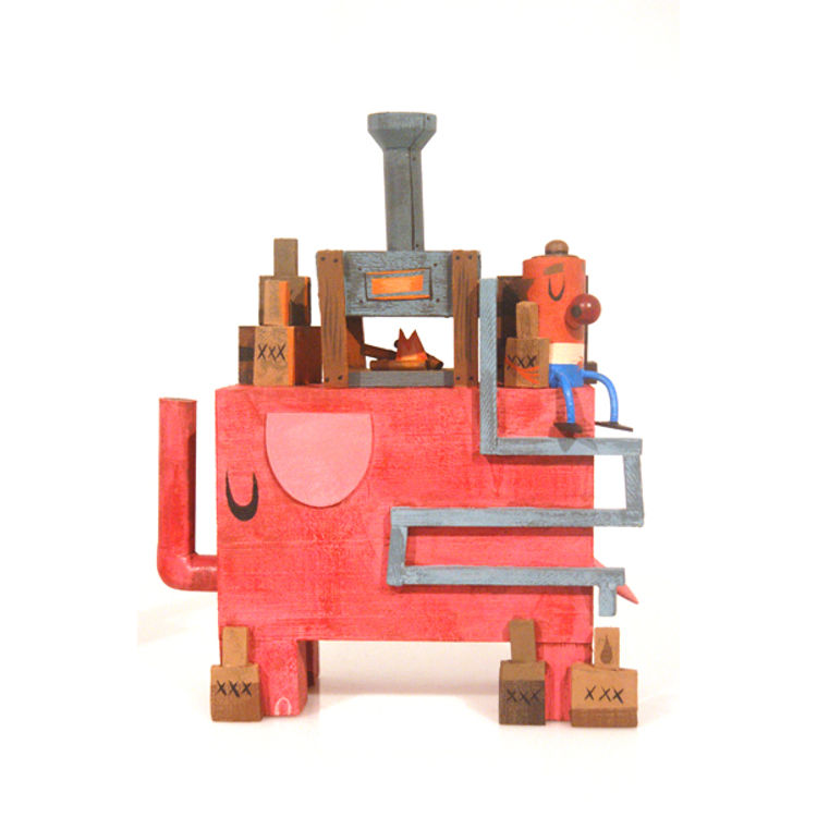 Pink Elephant Moonshine Distillery by Amanda Visell