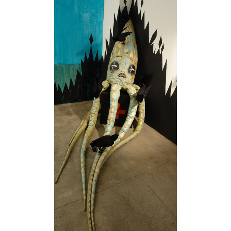 Architeuthis Land Marooned by Camille Rose Garcia