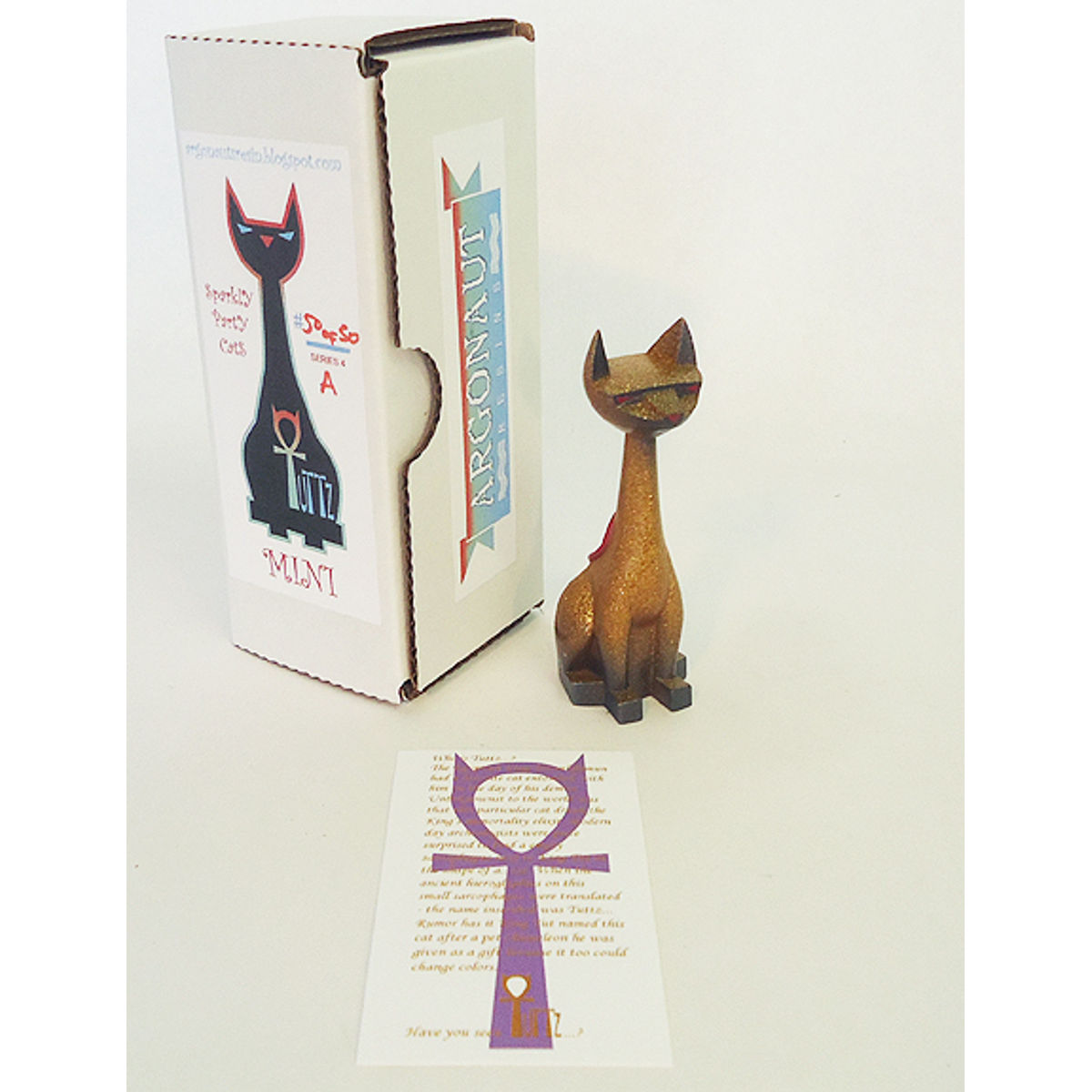 Sparkly Party Cat - Egypt Party