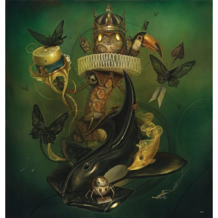 Who Made You King ? by Craola (Greg Simkins)