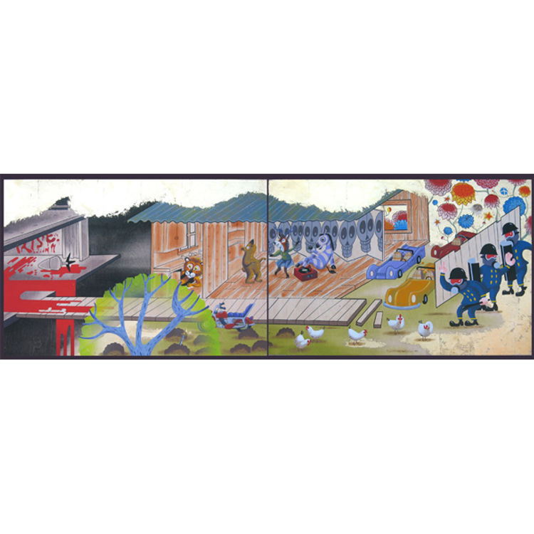 Raid on the House of Pleasure by Andrew Brandou