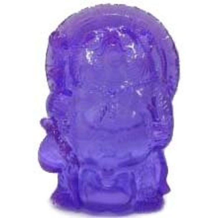 Mini Tanuki - Clear Purple by Real X Head (Mori Katsura)